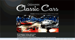 Desktop Screenshot of ossmann-classic-cars.de